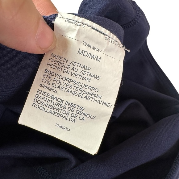 Under Armour U.S. Navy leggings fitted heatgear women’s medium Athleisure gym - Picture 9 of 14